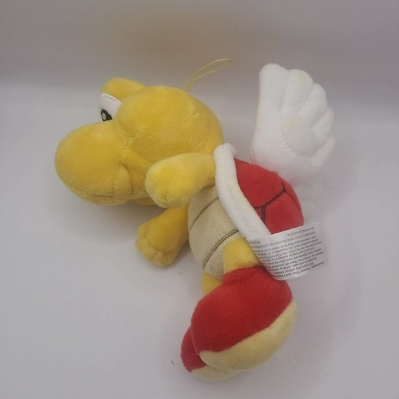 Koopa Paratroopa Plush 7.5” Super Mario Bros All Star Little Buddy Nintendo - Picture 2 of 8